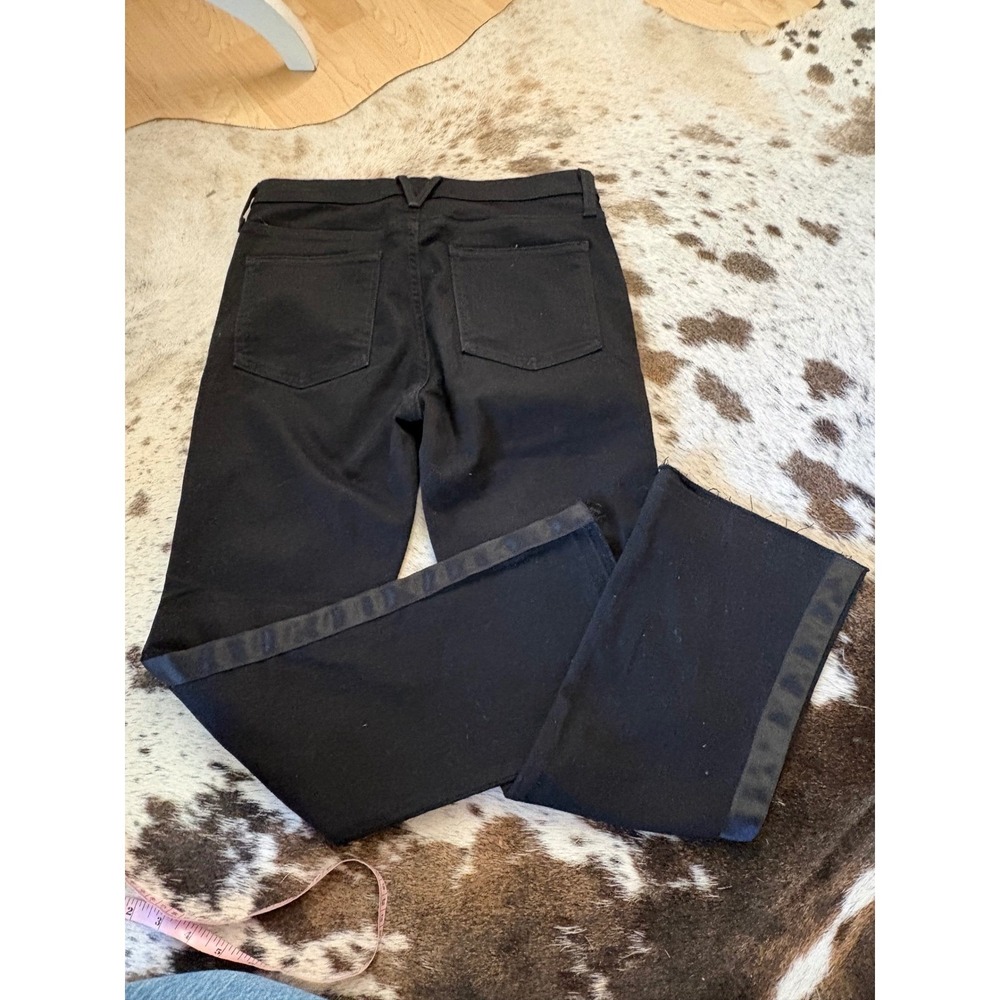 Veronica Beard Carolyn Baby Boot Jeans Size 27 In  Black - Picture 3 of 9
